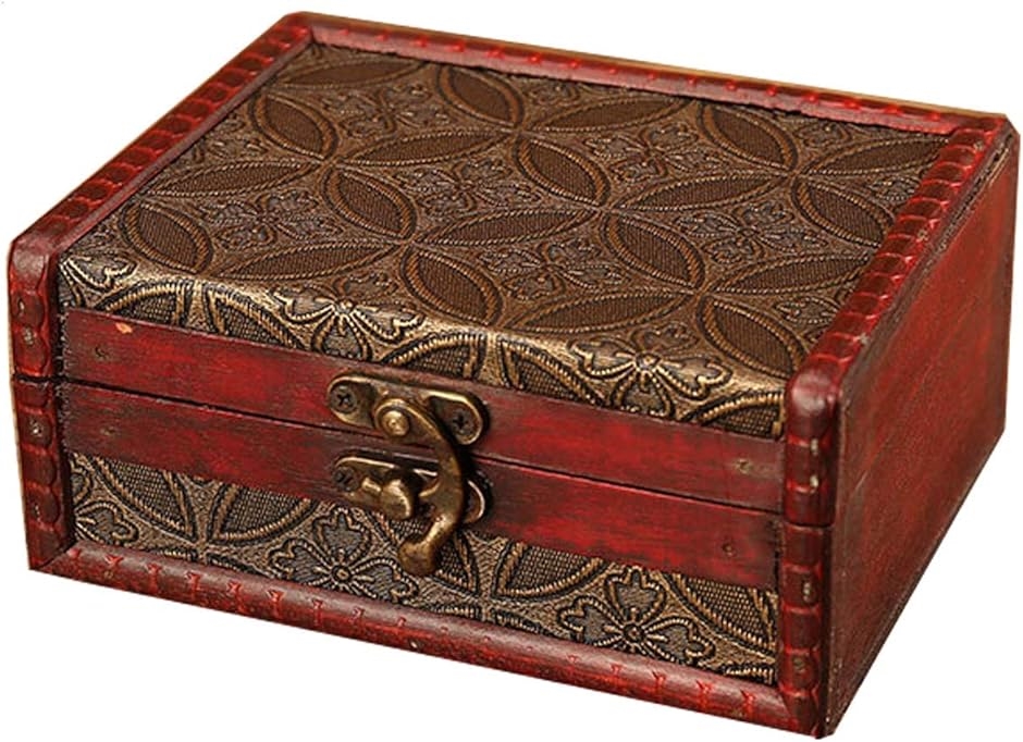 アンティーク風 ボックス 小箱 レトロ 小物入れ 木箱 収納ボックス 