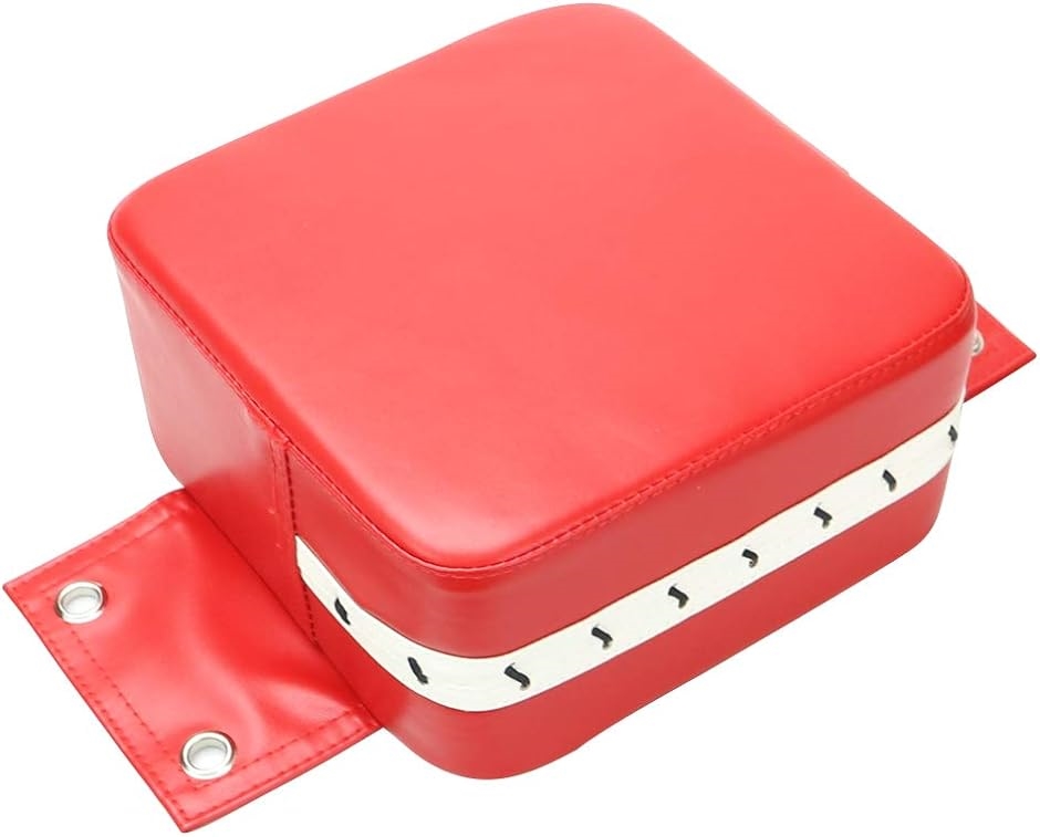 ルミエール・エタンセル ボクシングターゲット パンチングパッド 練習 トレーニング サンドバッグ レッド( 20cmx20cm レッド)