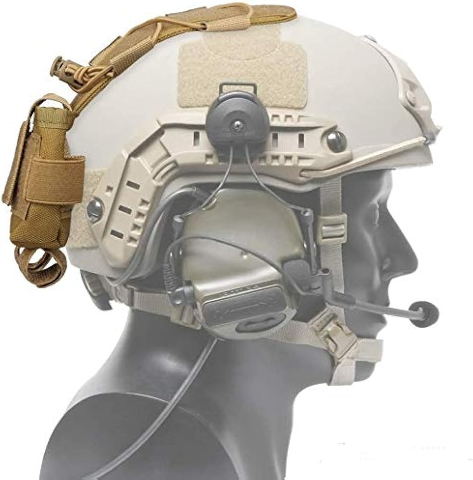 サバゲーヘルメット ポーチ 10色 バッテリーポーチ タクティカル