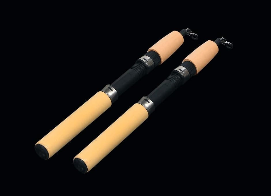 【超希少・未使用品】PENN 2本セット MADE IN U.S.A. ロッド 2本セット 超コンパクト穴釣りロッド 65cm 短竿 ヘチ釣りや小物釣りに