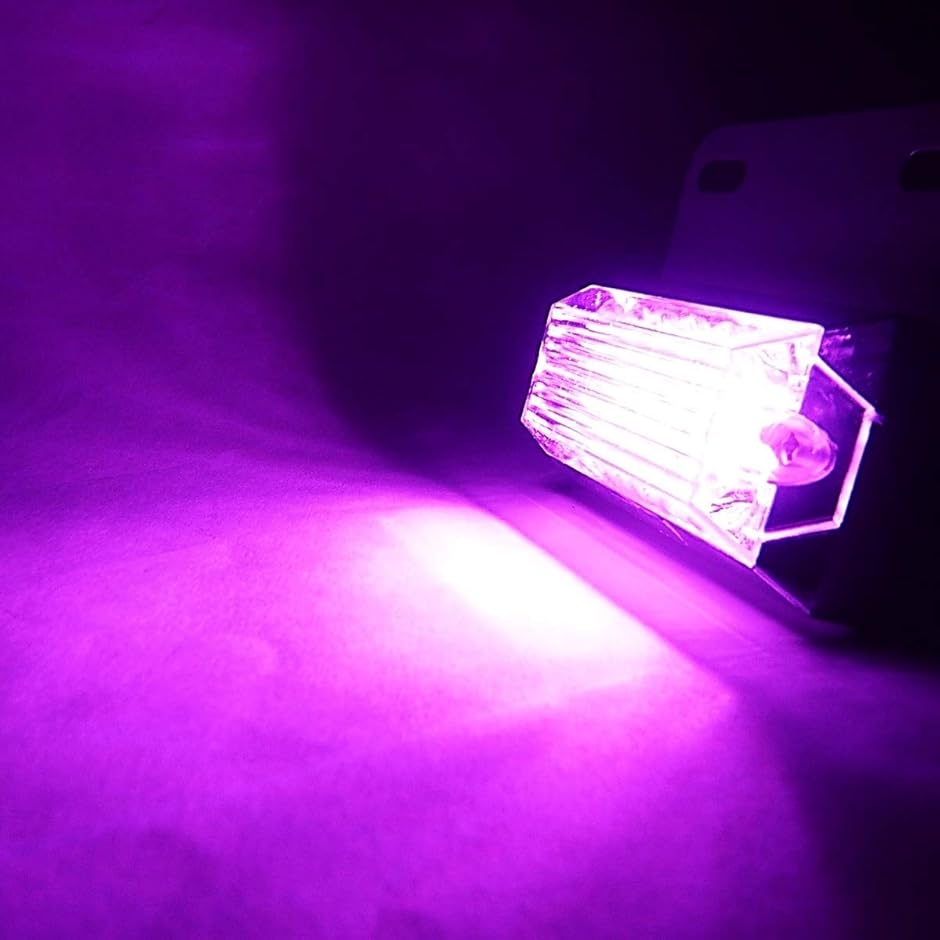 トラック用 サイド マーカー 角型 12 LED 24V クリアレンズ 汎用 10個