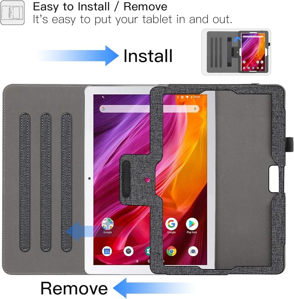 Dragon Touch K10 ケース/Max10 ケース/Note Pad 10.1 Victbing