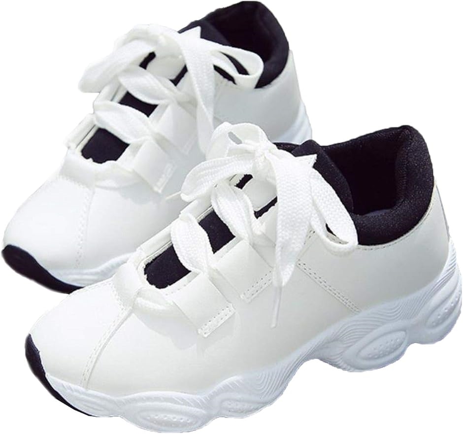 厚底 ダッド スニーカー 運動 靴 ひもぐつ うんどうぐつ スポーツ