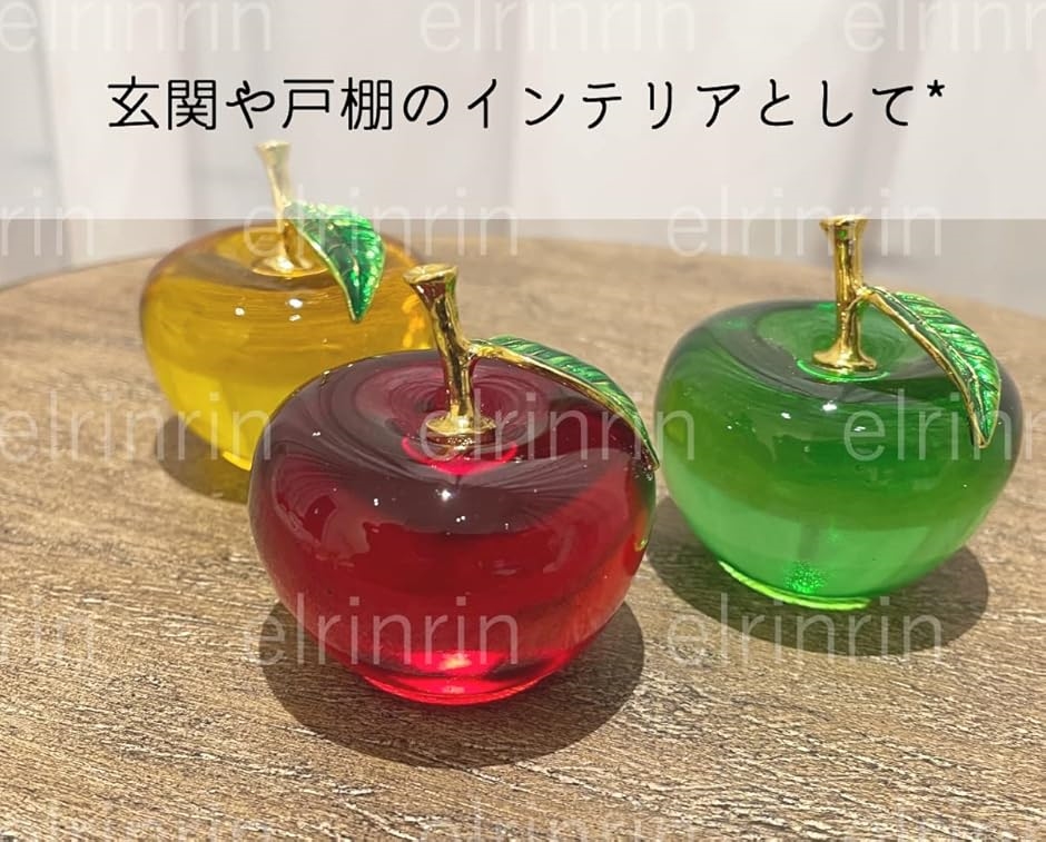 希少】Tiffany りんご 小物入れ ガラス インテリア