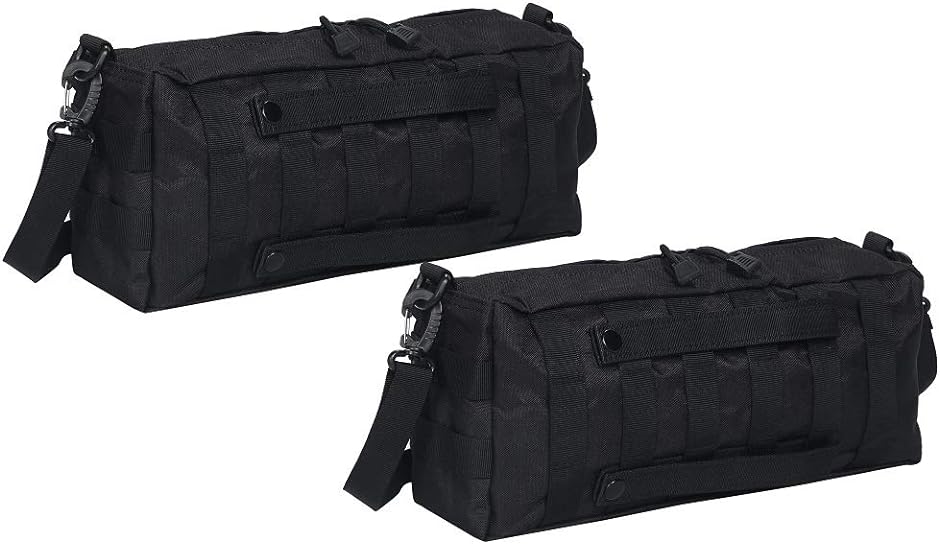 サバゲー小物セット サバゲー バッグ 2個 セット MOLLE モール システム サイド ポーチ