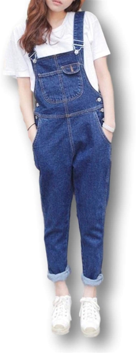   Jeans サロペット デニムブルー　オーバーオール カナエルンデニム オーバーオール レディース オールインワン
