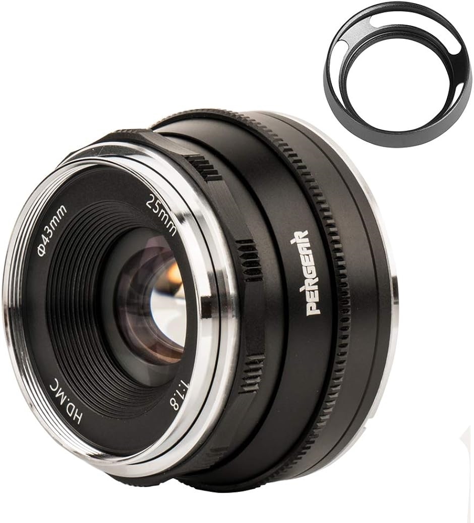 互換品】 25mm F1.8 交換レンズ Fujifilm Xマウントカメラ用 交換用