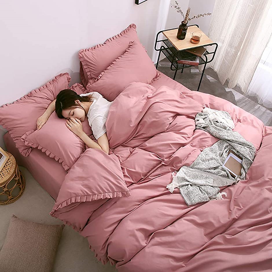 布団カバー 3点セット 寝具カバー シーツカバー 枕カバー ベッドカバー Mdm ピンク セミダブル 2b65wv9xk0 スピード発送 ホリック 通販 Yahoo ショッピング