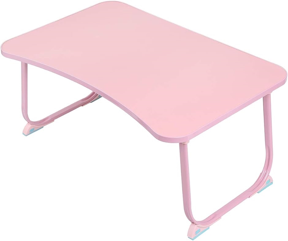 折りたたみテーブルベッドテーブル ローテーブル ラップトップテーブル 和風ローデスク 座卓 多機能( ピンク,  60x40x28cm)｜horikku｜03