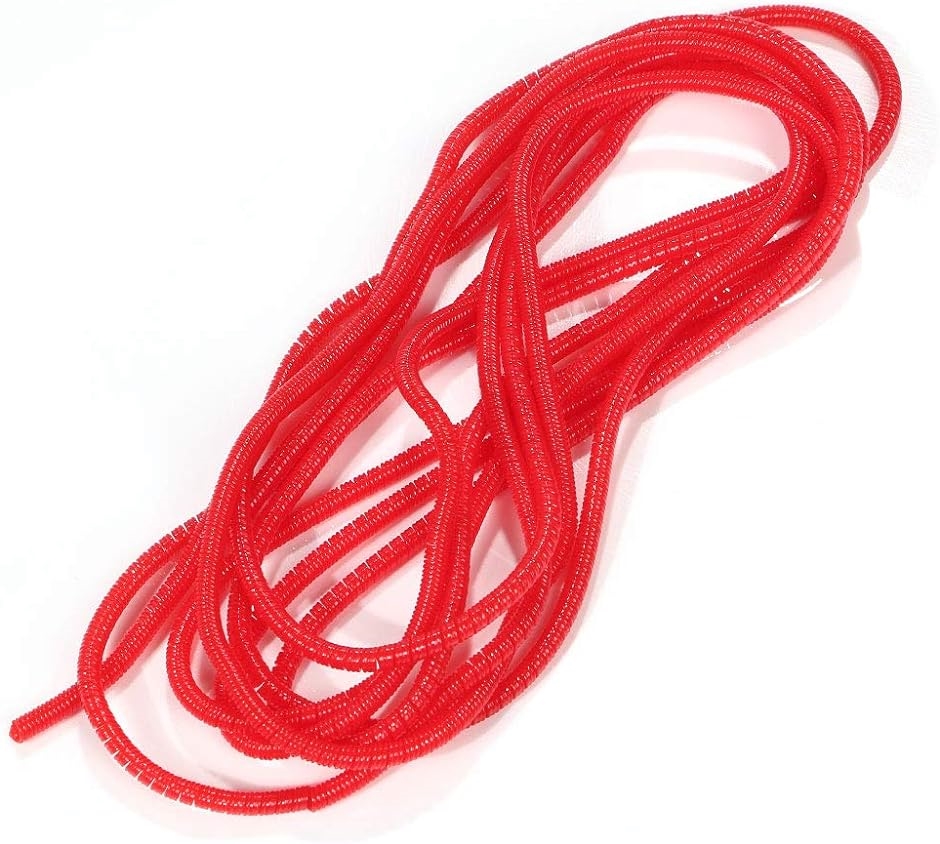 �������O�T�C�Y �P�F �J���[ �r���e�[�W �N���b�` �u���[�L �X���b�g�� �P�[�u�� ���C���[ ��( Red �� ���b�h,  280CM)