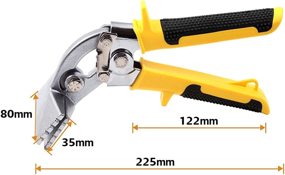 板金用シートメタルハンドシーマー エルボ 多目的ベンディングプライヤー 曲げ 多機能メタルベンダーハンドツール( エルボ 3インチ)｜horikku｜06