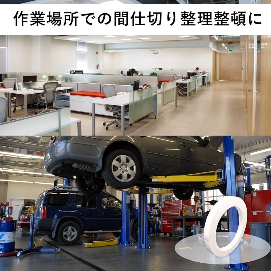 ラインテープ 耐水 多機能 カッティングシート 車 バイク 白( 白)｜horikku｜06
