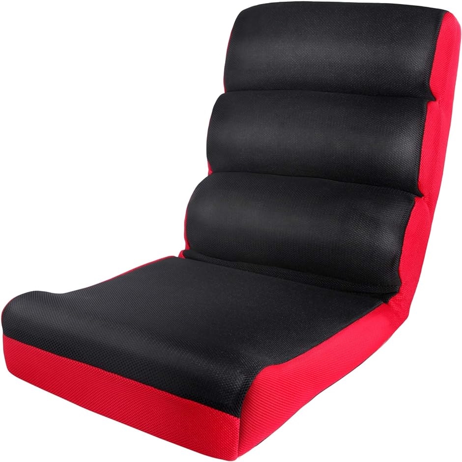 2020進化版座椅子 美姿勢フロアチェア 折りたたみチェア フロアソファ リクライニングチェア ソファベッド 6段階リクライニング 洗える