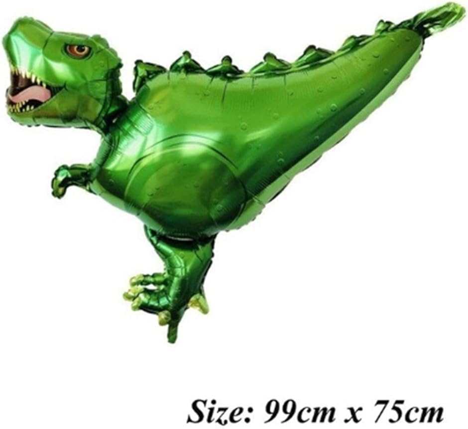 Pile Stone アルミ 風船 Ｂｉｇ サイズ 恐竜 おもちゃ アルミバルーン 恐竜セット( マルチカラー)｜horikku｜03