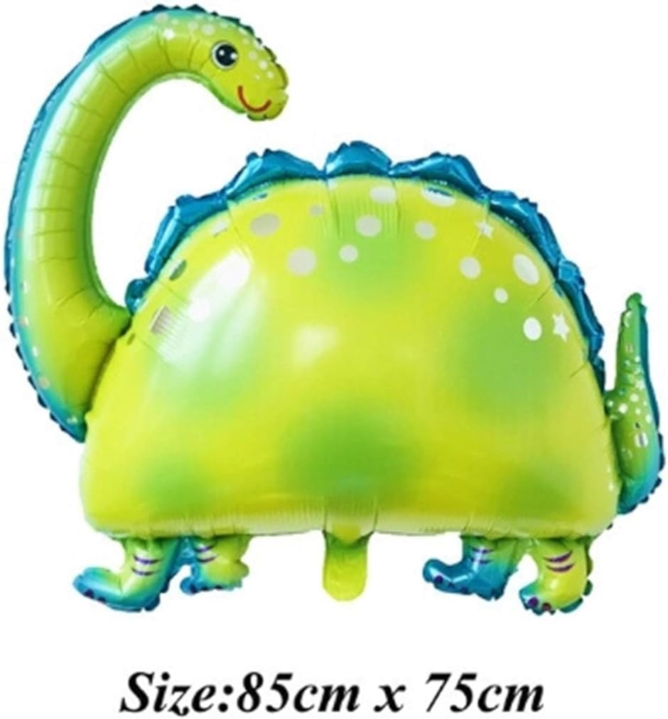 Pile Stone アルミ 風船 Ｂｉｇ サイズ 恐竜 おもちゃ アルミバルーン 恐竜セット( マルチカラー)｜horikku｜06