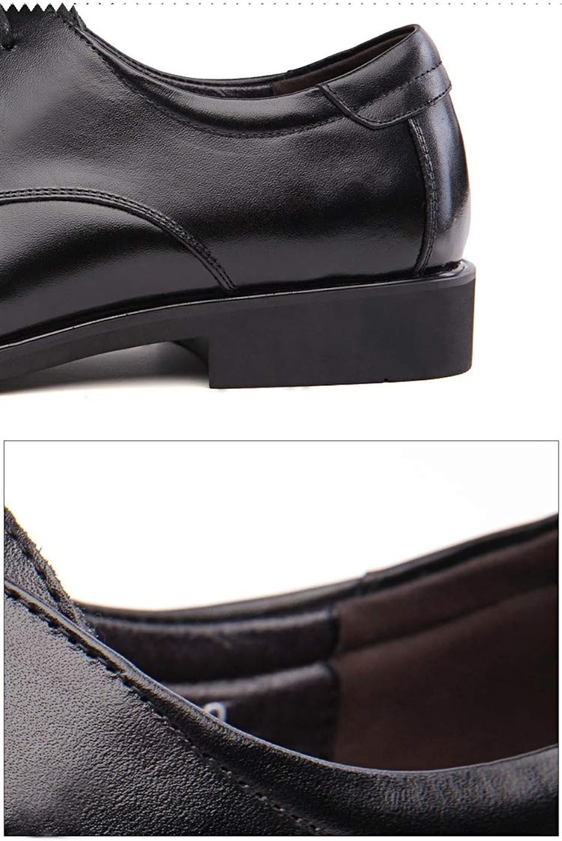 革靴 メンズ ビジネスシューズ 就活 通勤 紳士靴( ブラック,  25.0 cm)｜horikku｜02