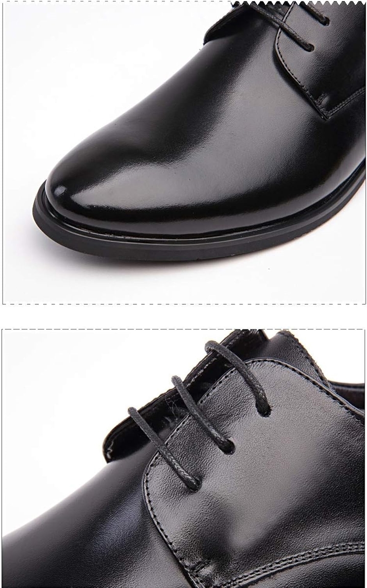 革靴 メンズ ビジネスシューズ 就活 通勤 紳士靴( ブラック,  25.0 cm)｜horikku｜03