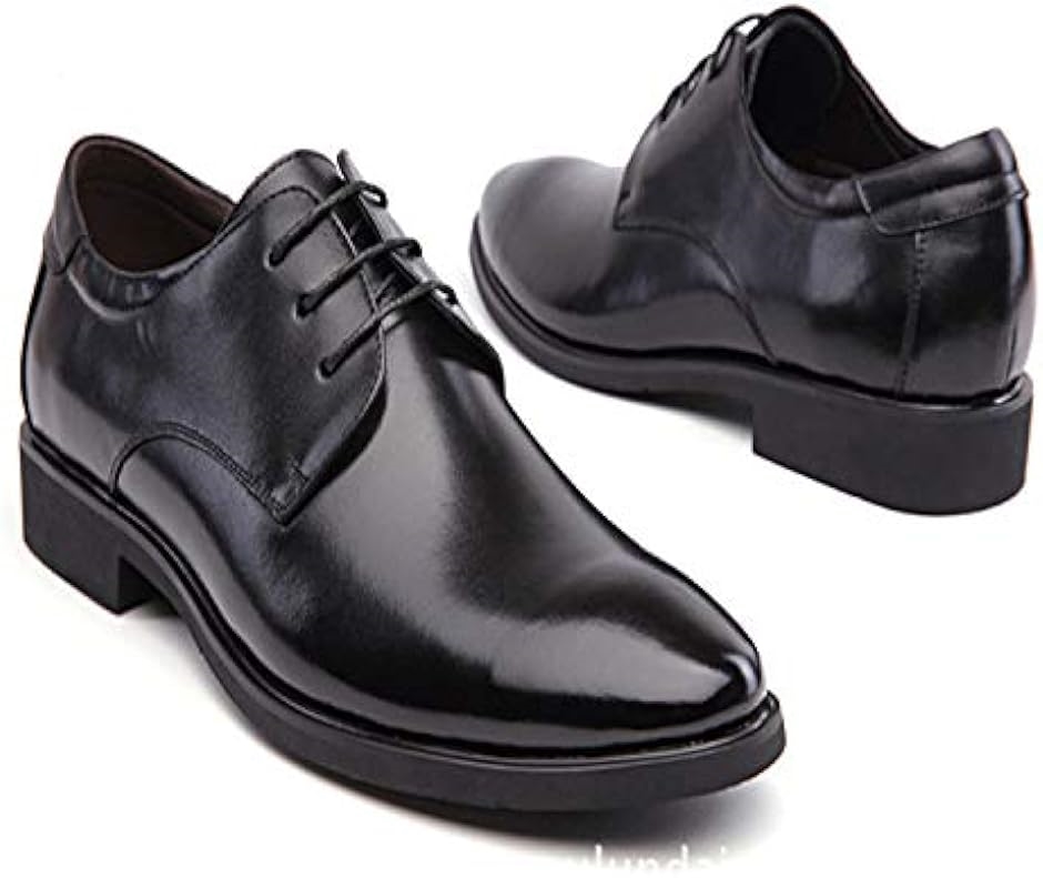 革靴 メンズ ビジネスシューズ 就活 通勤 紳士靴( ブラック,  25.0 cm)｜horikku｜04