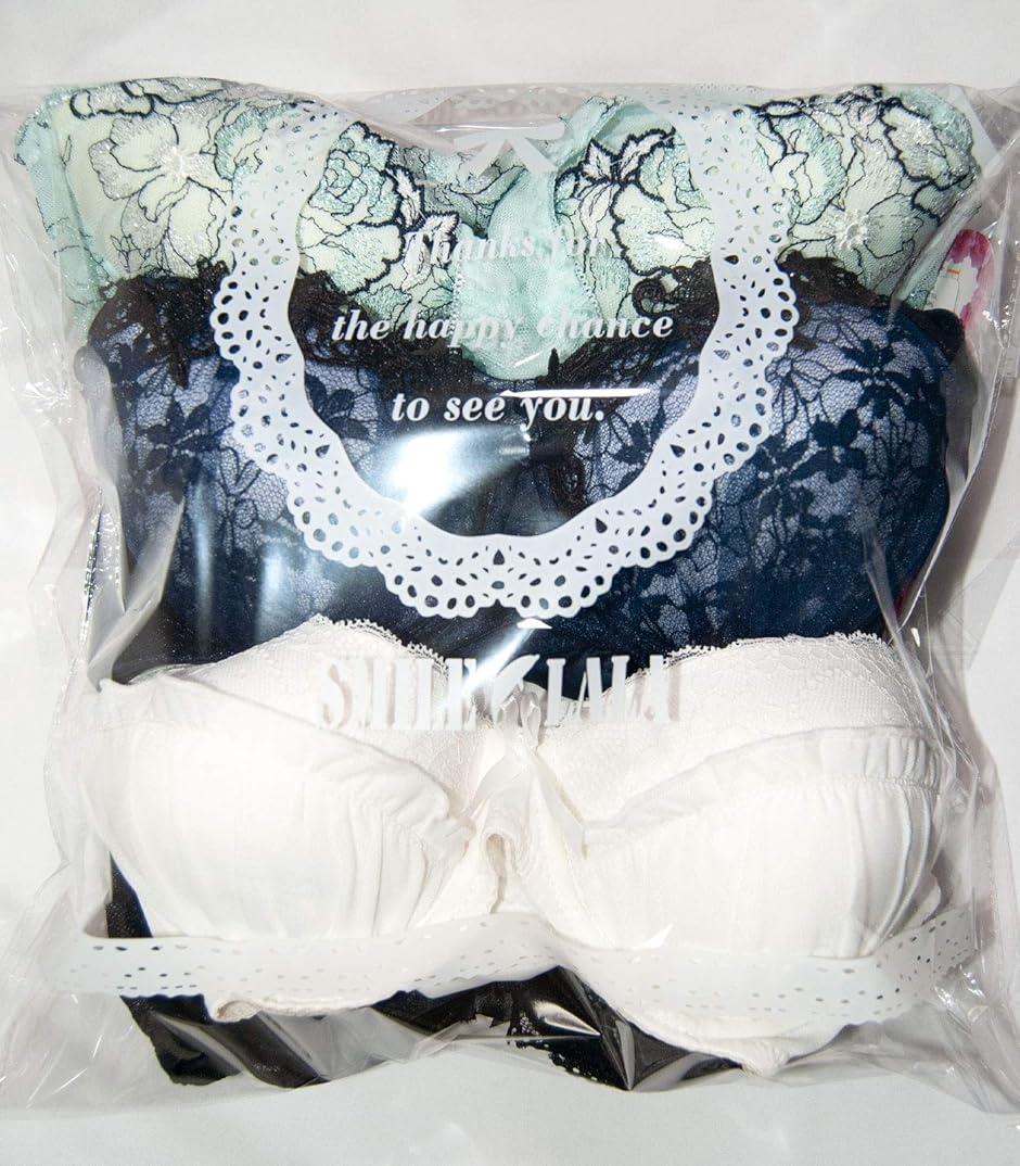 Smile LaLa レディース ブラ ブラジャー ショーツ 上下 5 セット 下着