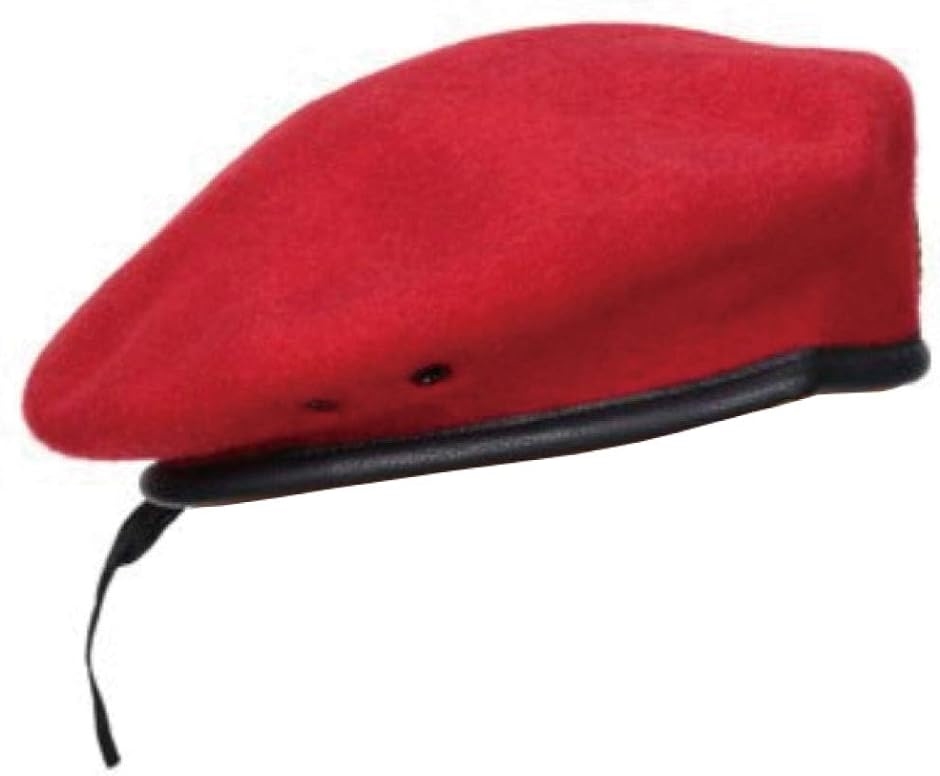morytrade ベレー帽 ハンチング帽 ミリタリー タクティカル キャップ サバゲー 帽子 赤( レッド)｜horikku