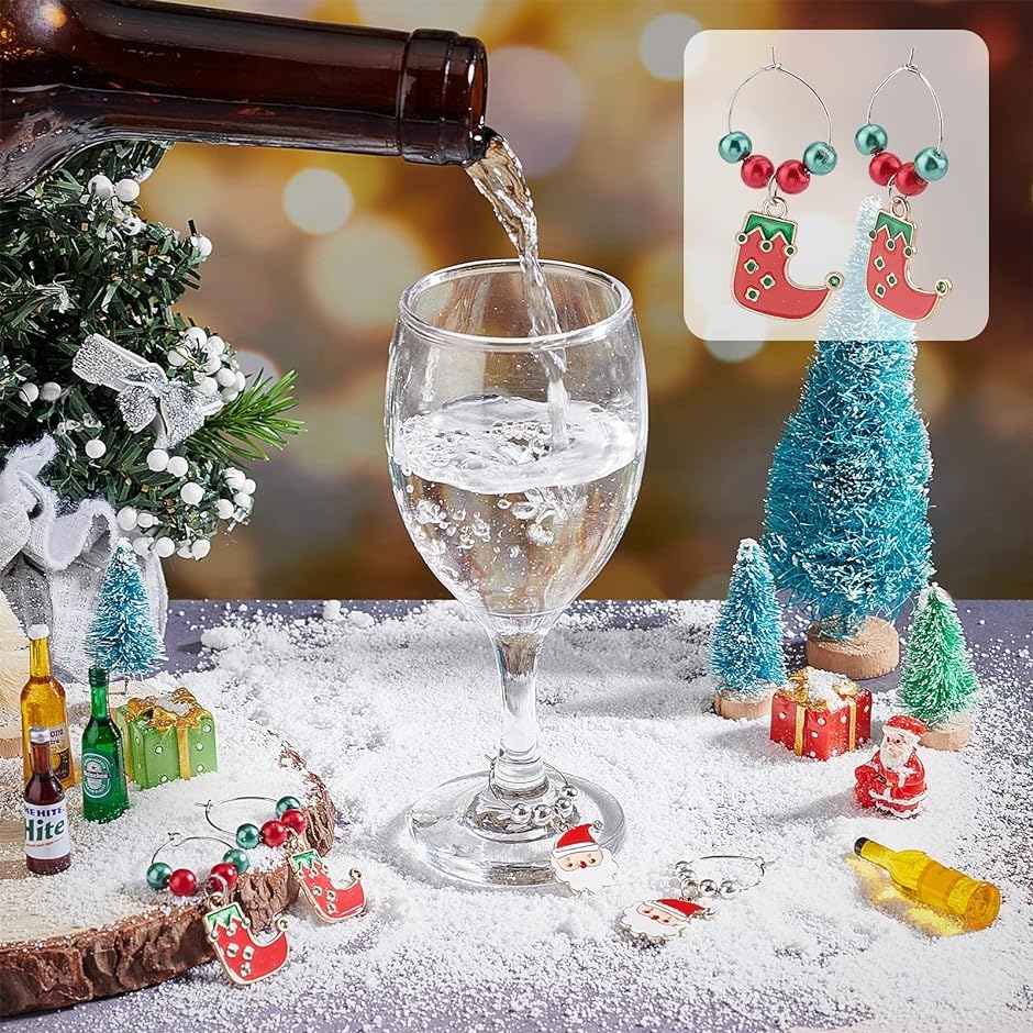 ピン0.7mm 20mm フープイヤリング 304ステンレス製ワイングラス