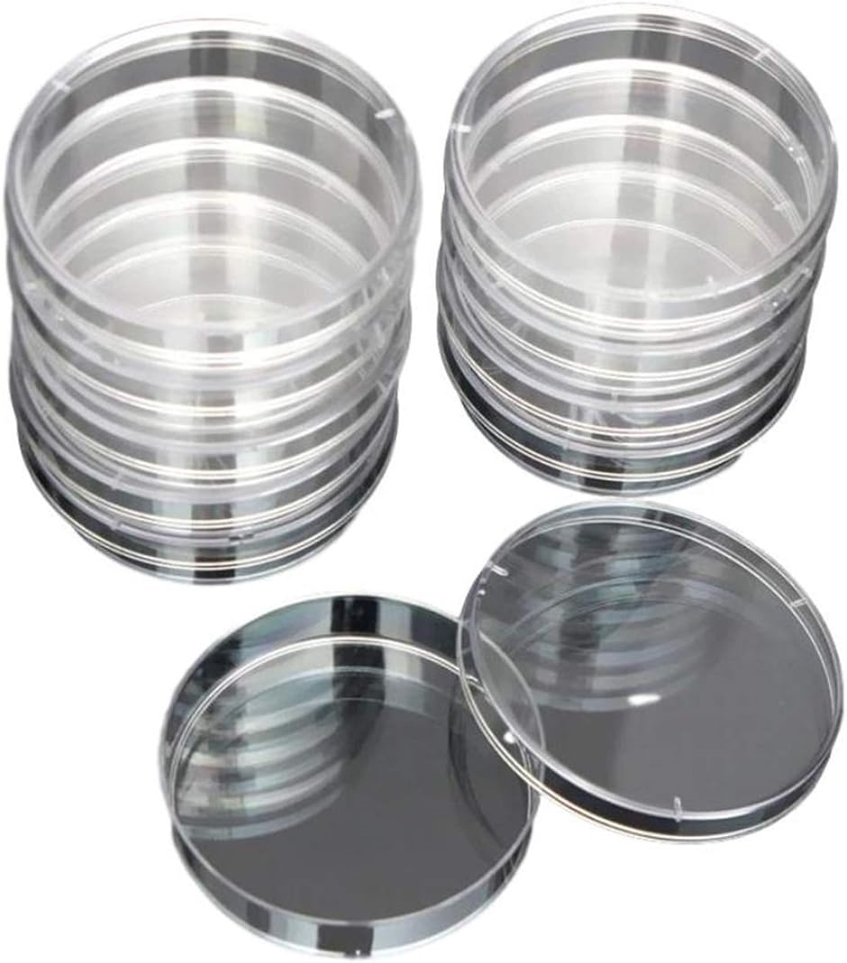 プラスチックペトリ皿 直径100mm 深さ15mm 100セット シャーレ ペトリ皿 直径 90mm 深さ 15mm 20個 セット プラスチック 製