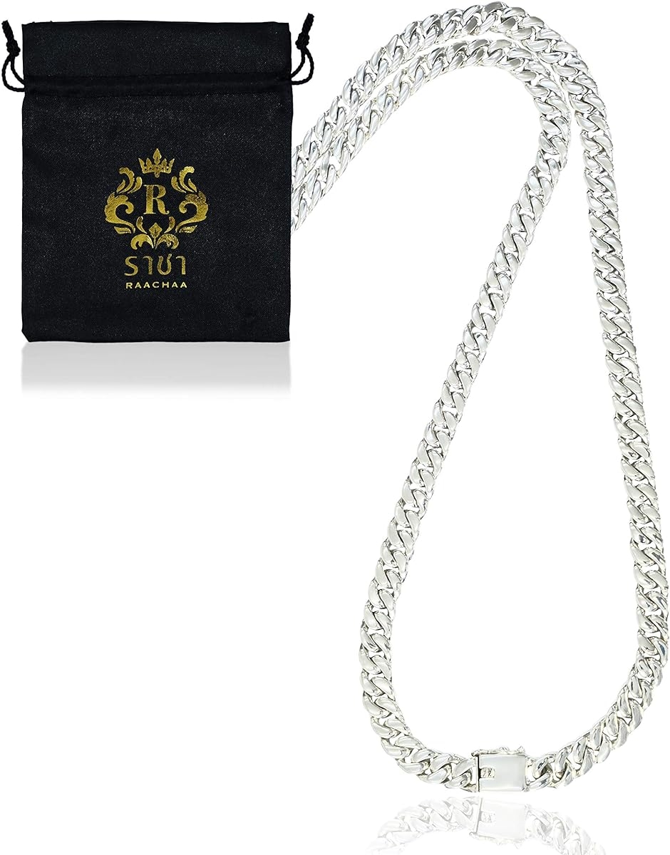 ラーチャー Silver925 喜平チェーン ネックレス メンズ シルバー STERLING 55 シルバー幅：1.2cm( シルバー)