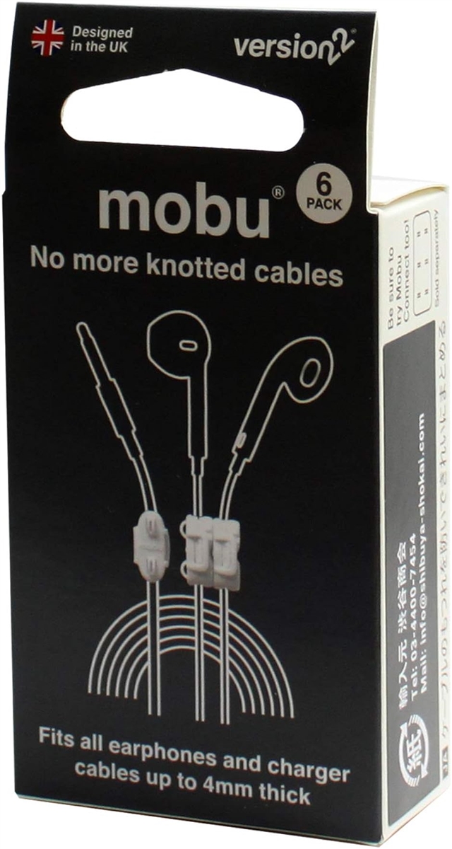 モブmobuケーブルクリップまとめ6個ブラック モブ ケーブルクリップ