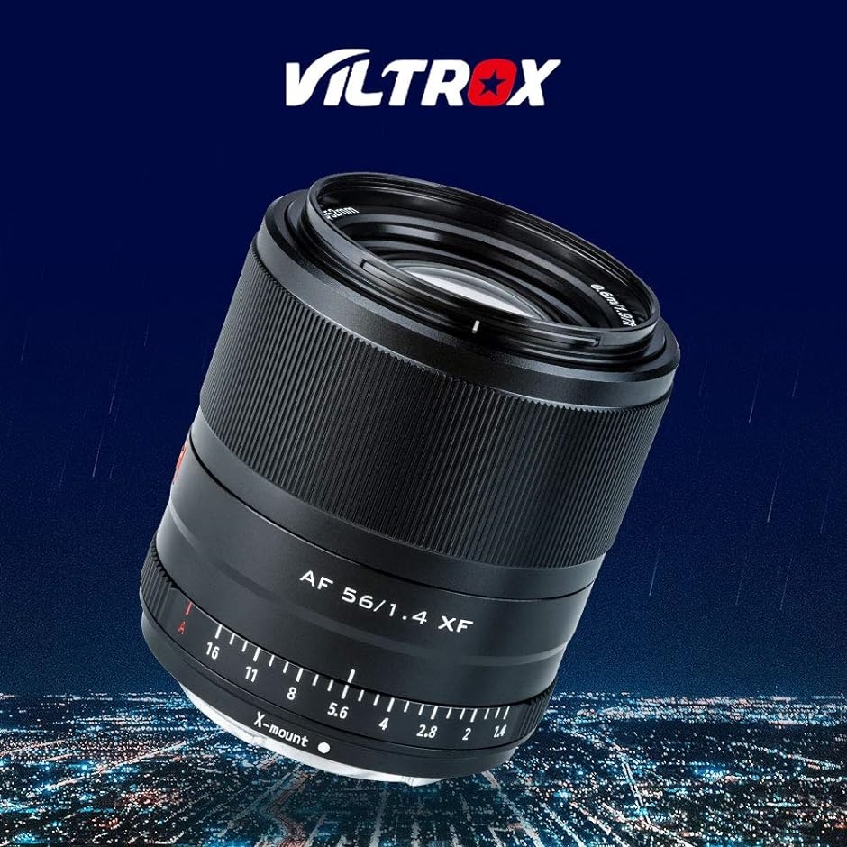 Viltrox 56mm F1.4 STM 大口径 単焦点レンズ Fujifilm Xマウント オートフォーカス( ブラック)｜horikku｜03