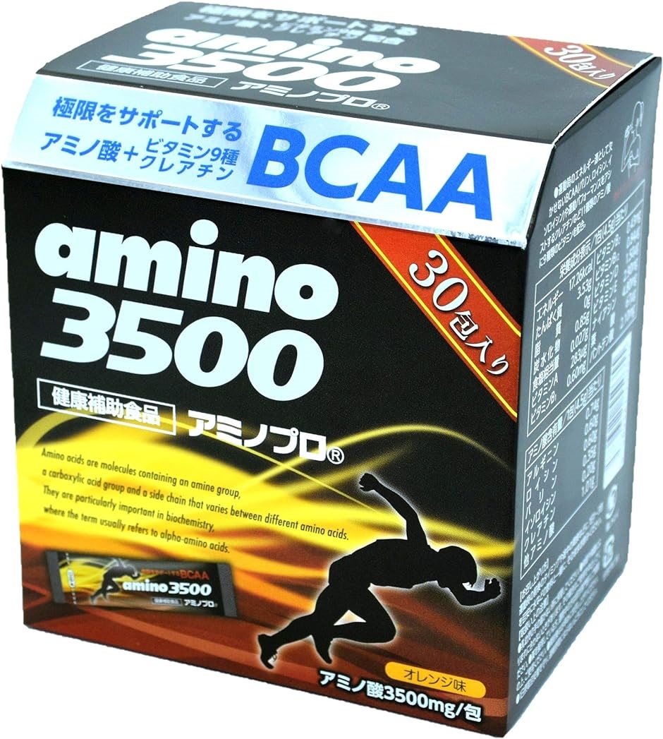 アミノプロ 30包入り アミノ酸3500ｍｇ BＣＡＡ オレンジ味 スティックタイプ( 30包) : 2b6krodijw : スピード発送 ホリック  - 通販 - Yahoo!ショッピング