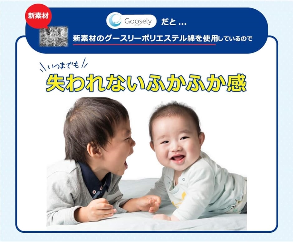 Goosely NEW グースリー 2 羽毛超えた 洗える 掛布団 掛け布団 公式】グースリーⅡ - 羽毛を超えた温かさ。洗濯機で洗える掛布団