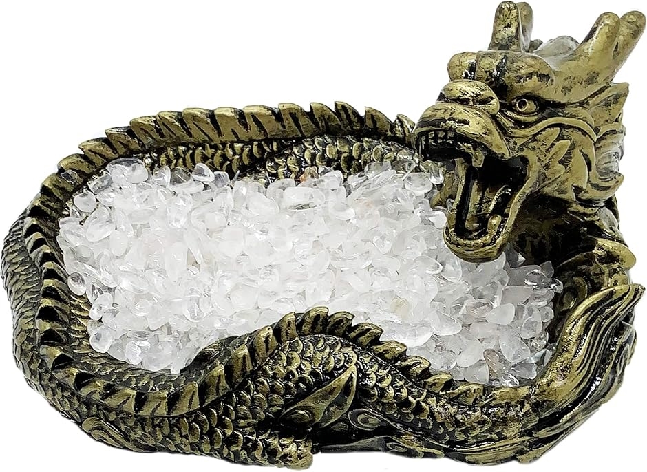 龍 さざれ 浄化 パワーストーン セット( 水晶) : スピード発送