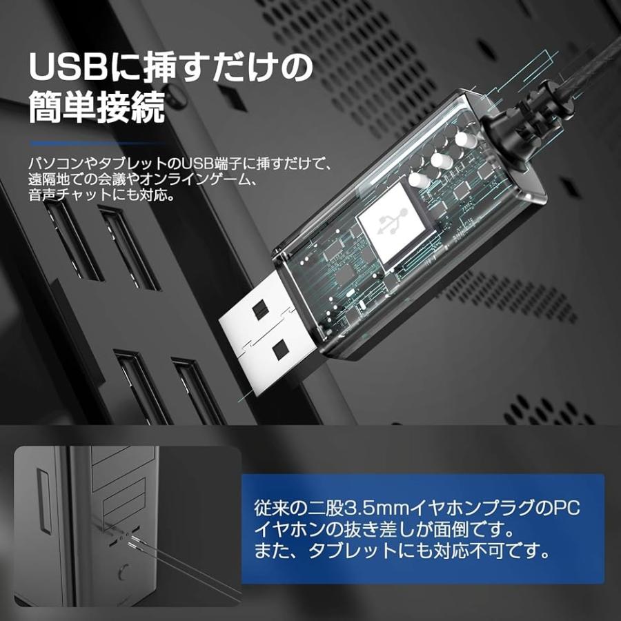 U200 ヘッドセット USB マイク付きイヤホン 有線 音量調節 全指向性 テレワーク Zoom用 約1.2m(ブルー)  :2B6L6D58FT:スピード発送 ホリック - 通販 - Yahoo!ショッピング