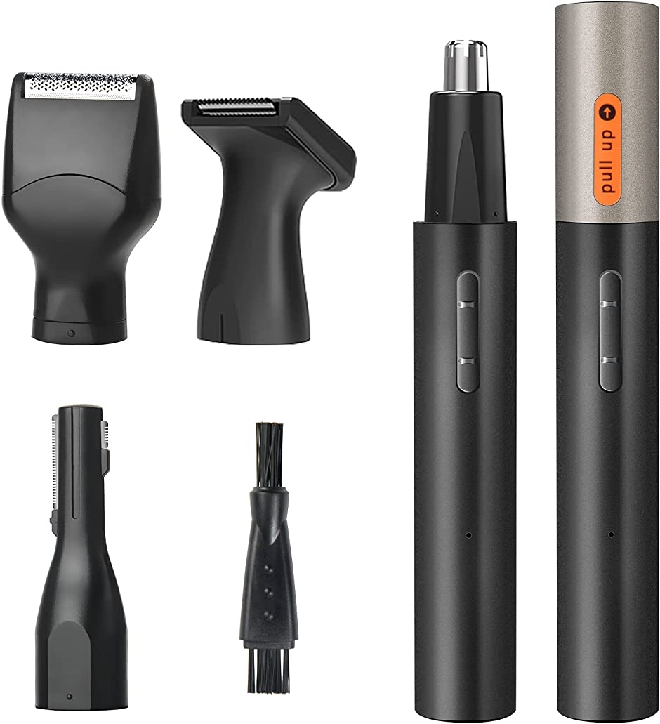 Yahoo! Yahoo!ショッピング(ヤフー ショッピング)1台4役カッター眉毛シェーバー メンズ フェイスシェーバー 鼻毛カッター 顔そり 眉毛カッター 小型 日本語取扱説明書（ ブラック）