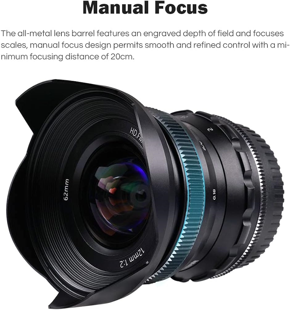 12mm F2 広角マニュアルフォーカス単焦点レンズ APS-C Nikon Zマウント