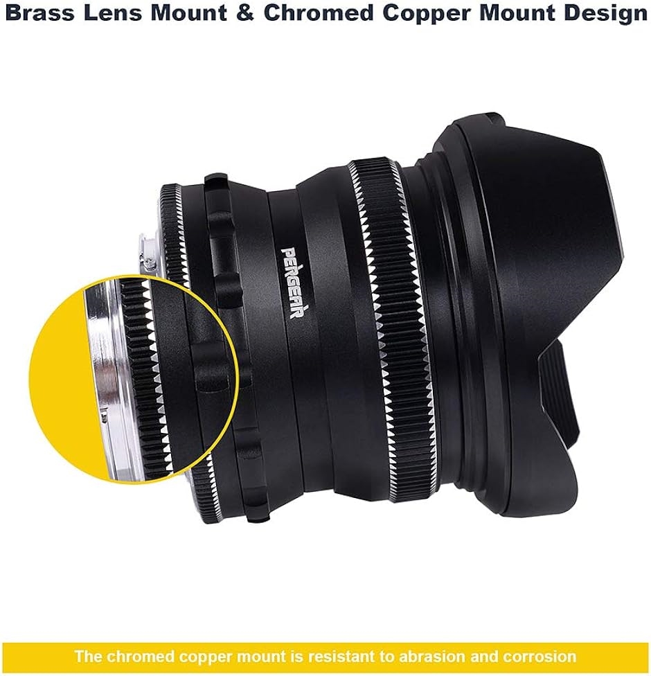 正規品得価【れんこん様専用】PERGEAR 12mm F2 APS-C Xマウント レンズ(単焦点)