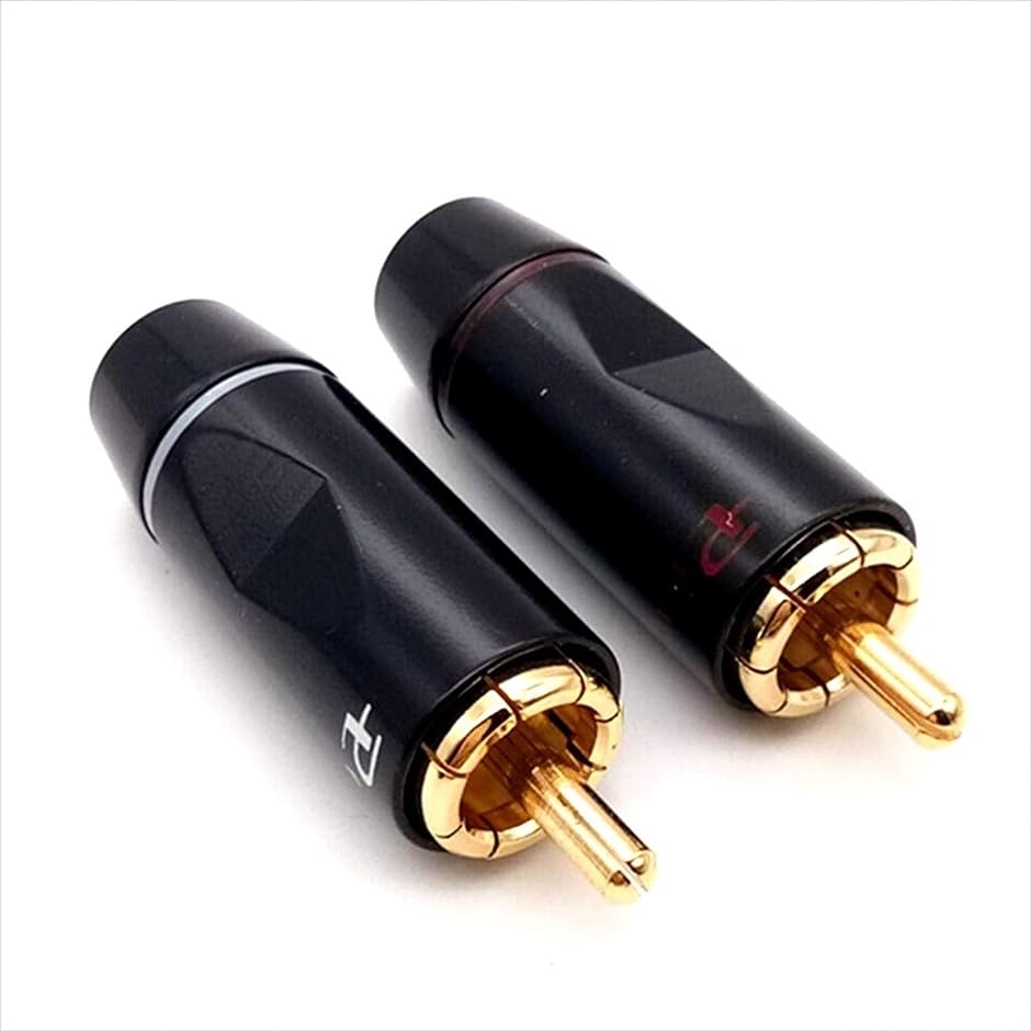 moonwood RCA 端子 自作 プラグ 4本セット ロータスヘッド 厚さ約8.3mm ハンダ式 金メッキ コネクタ 変換 赤 白｜horikku｜07