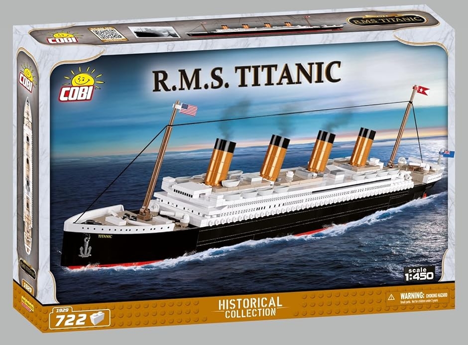 THE TITANIC COLLECTION タイタニック・コレクション コビ ブロック おもちゃ タイタニック号 1929 TITANIC 1/450