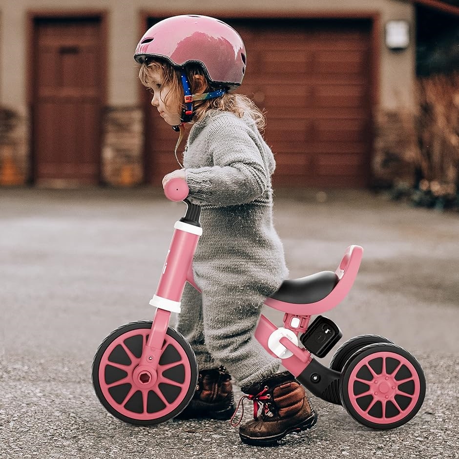 【未開封】子ども用の三輪車（ストライダー変形可能） 三輪車 キッズ 2-4歳 3in1 子供用 ベビーストライダーに変身可能