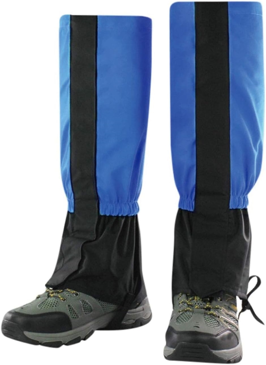 morytrade ゲイター 登山 アウトドア ロング 防水 軽量 泥除け 雨よけ 雪対策 トレッキング(青) | ブランド登録なし