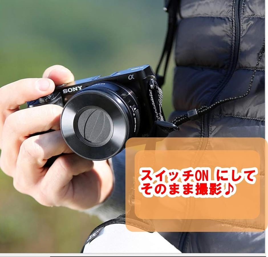 JJC SONY PZ16-50mm専用 オートレンズキャップ Z-CAP F3.5-5.6 OSS 