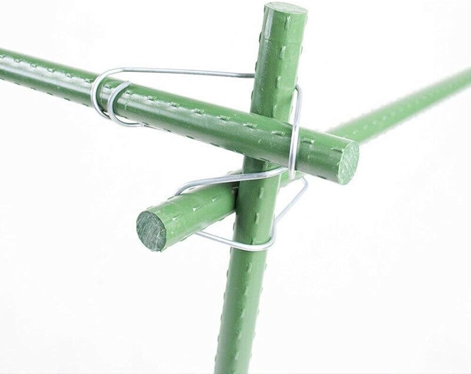 園芸クロスジョイント 支柱固定 家庭菜園 パーツ クロスバンド 20個