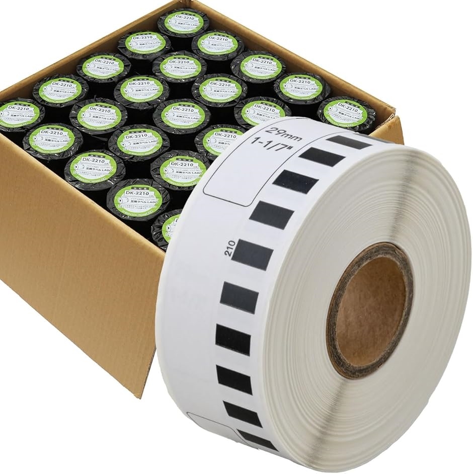 �y�݊��i�z �݊� DK-2210 �u���U�[ ���x�� 50���[���Z�b�g brother QL-700 / QL-800 ����(50���[��)