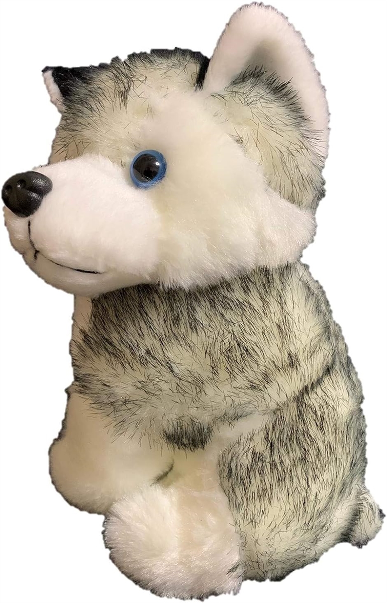 ハスキー 犬 小さい ぬいぐるみ ブルーアイ かわいい 人形 ギフト 贈り物( 24cm)｜horikku｜04
