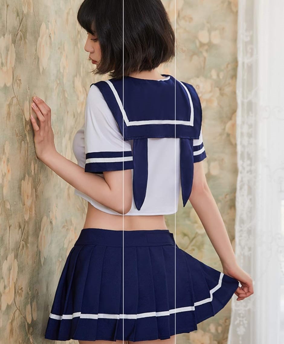 レディレイジー セクシー セーラー服 コスプレ 制服 へそ出し ミニ
