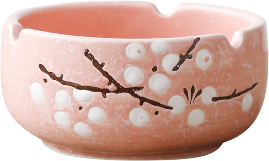 和風 ウメ 梅の花 テーブル 業務用 灰皿( ピンク)