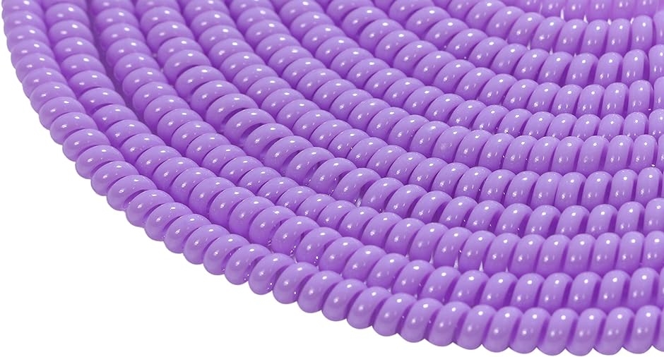 超ロングサイズ 肉厚タイプ 単色 カラー ビンテージ クラッチ ブレーキ ケーブル ワイヤー( Purple パープル,  280CM)｜horikku｜04