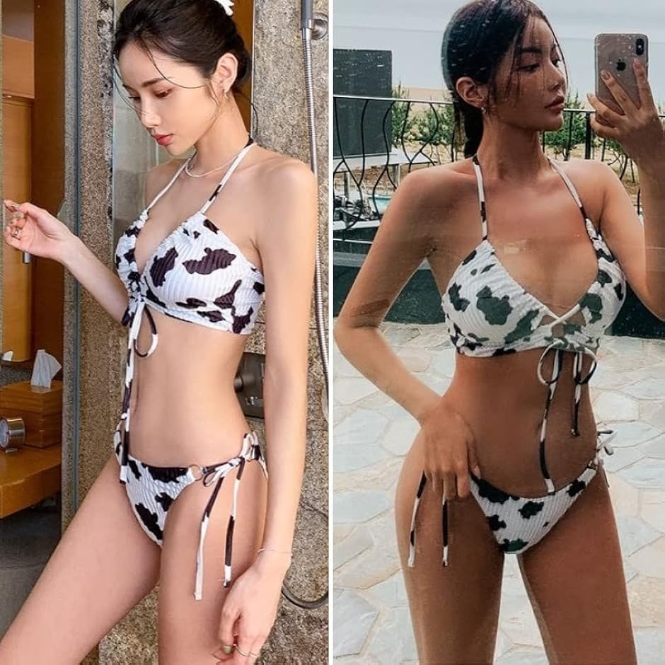 ビキニ セット 水着 ホルターネック ブラジリ...の詳細画像5