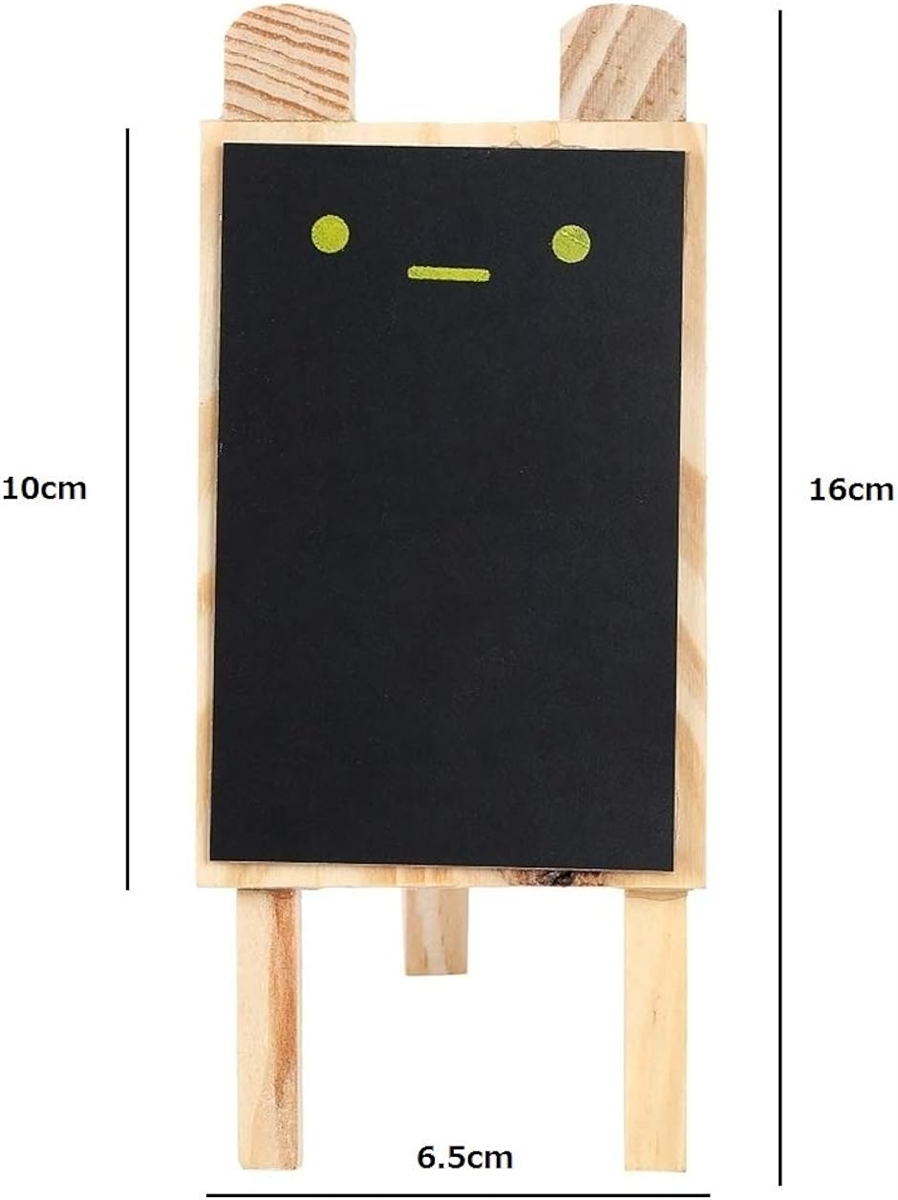 木製 スタンド メッセージボード 黒板 チョーク イレーサー｜horikku｜05