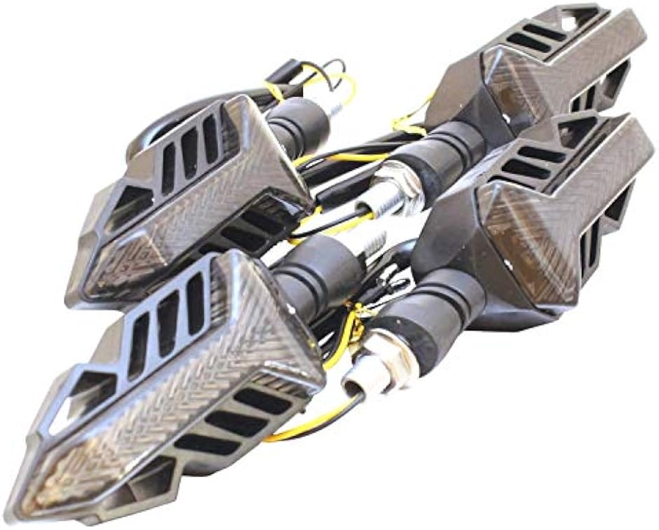 【互換品】nakira 流れるバイクウインカー シーケンシャル 4個 カスタム Z250 MT-25 CB250F Z1000 MT-09